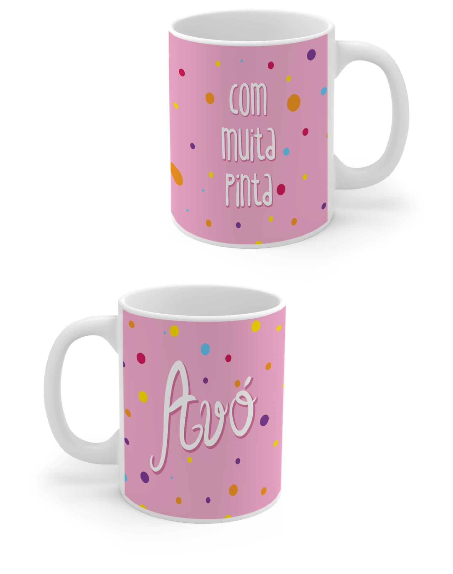 Caneca "Com Muita Pinta" senhora