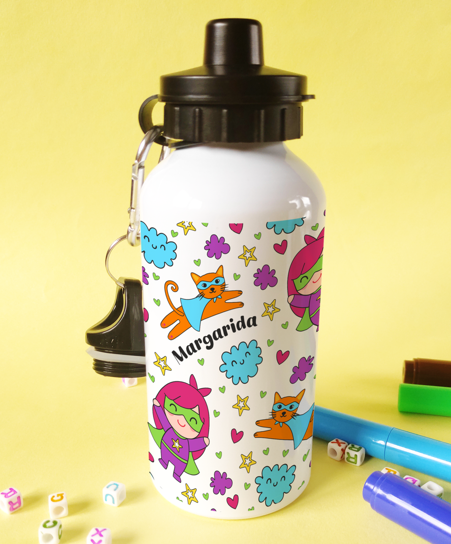 Conjunto Personalizado Pequenos Grandes Heróis - Menina