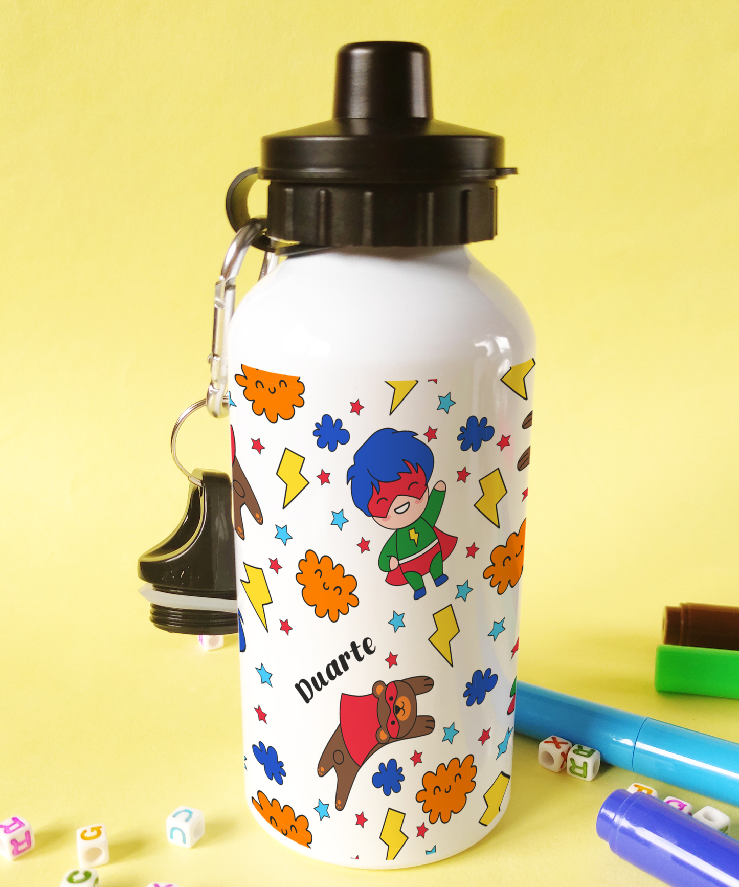 Conjunto Personalizado Pequenos Grandes Heróis - Menino