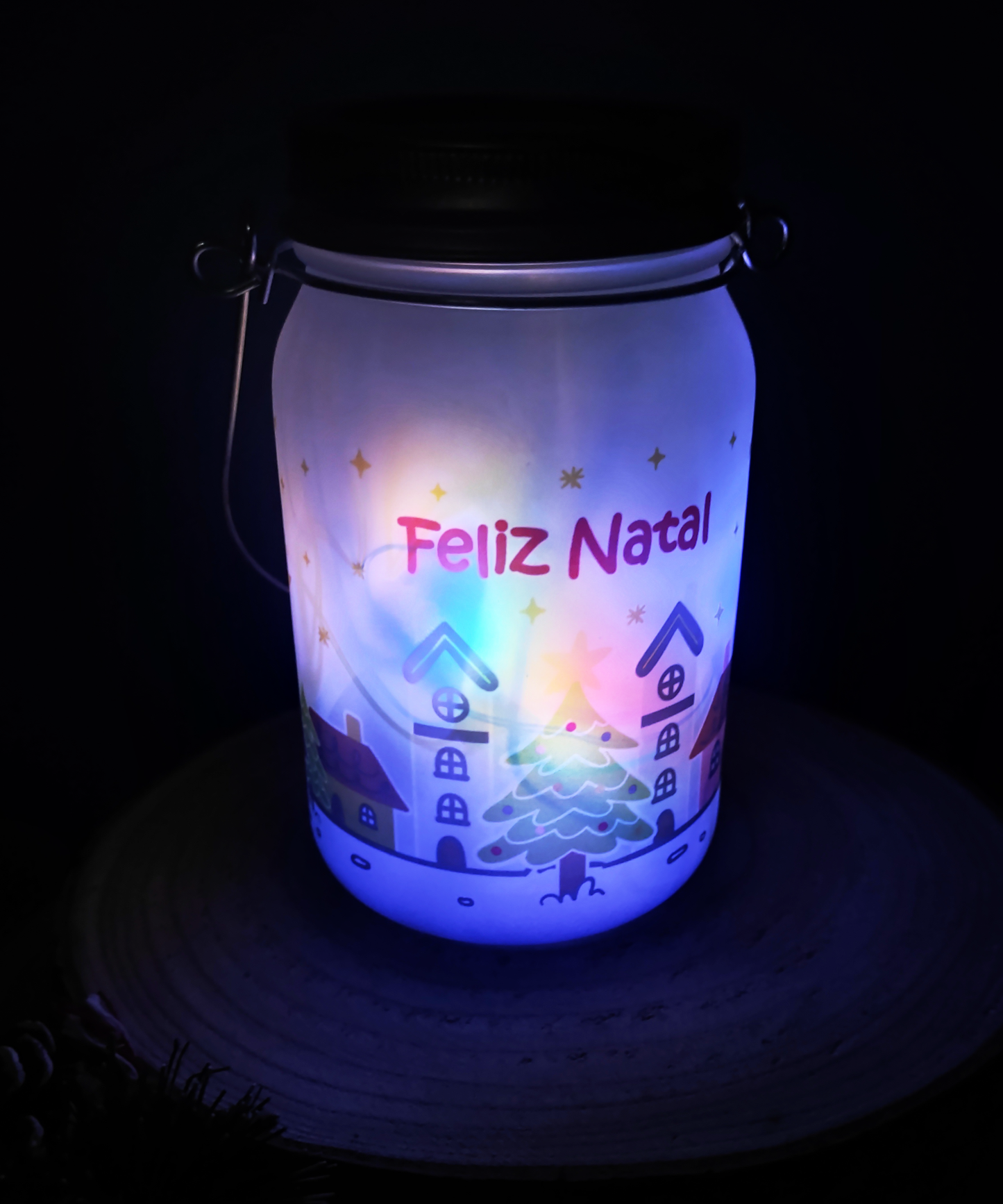 Lanterna Noite de Natal