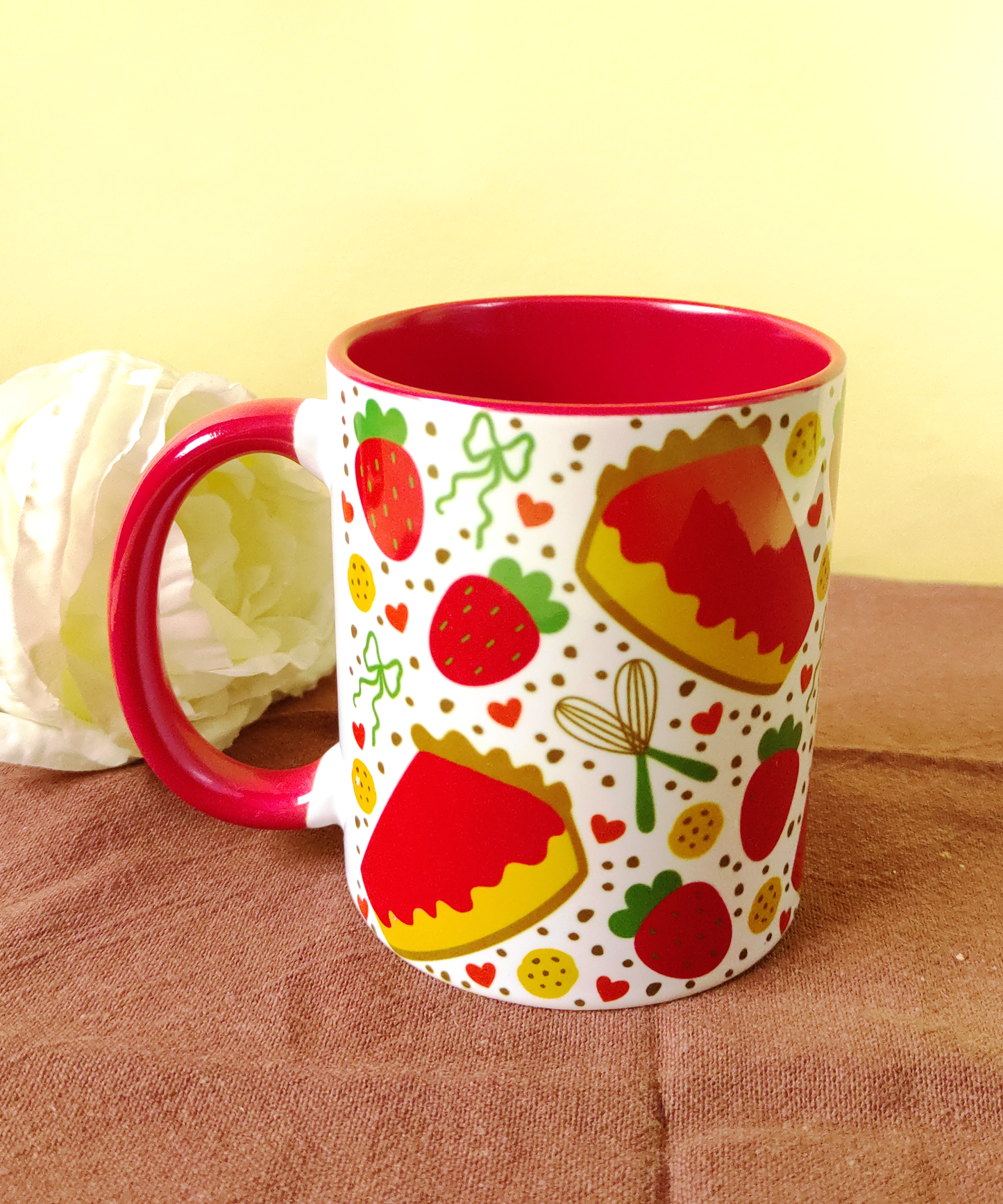 Box Cheesecake – Caneca + Base + Marcador + Postal