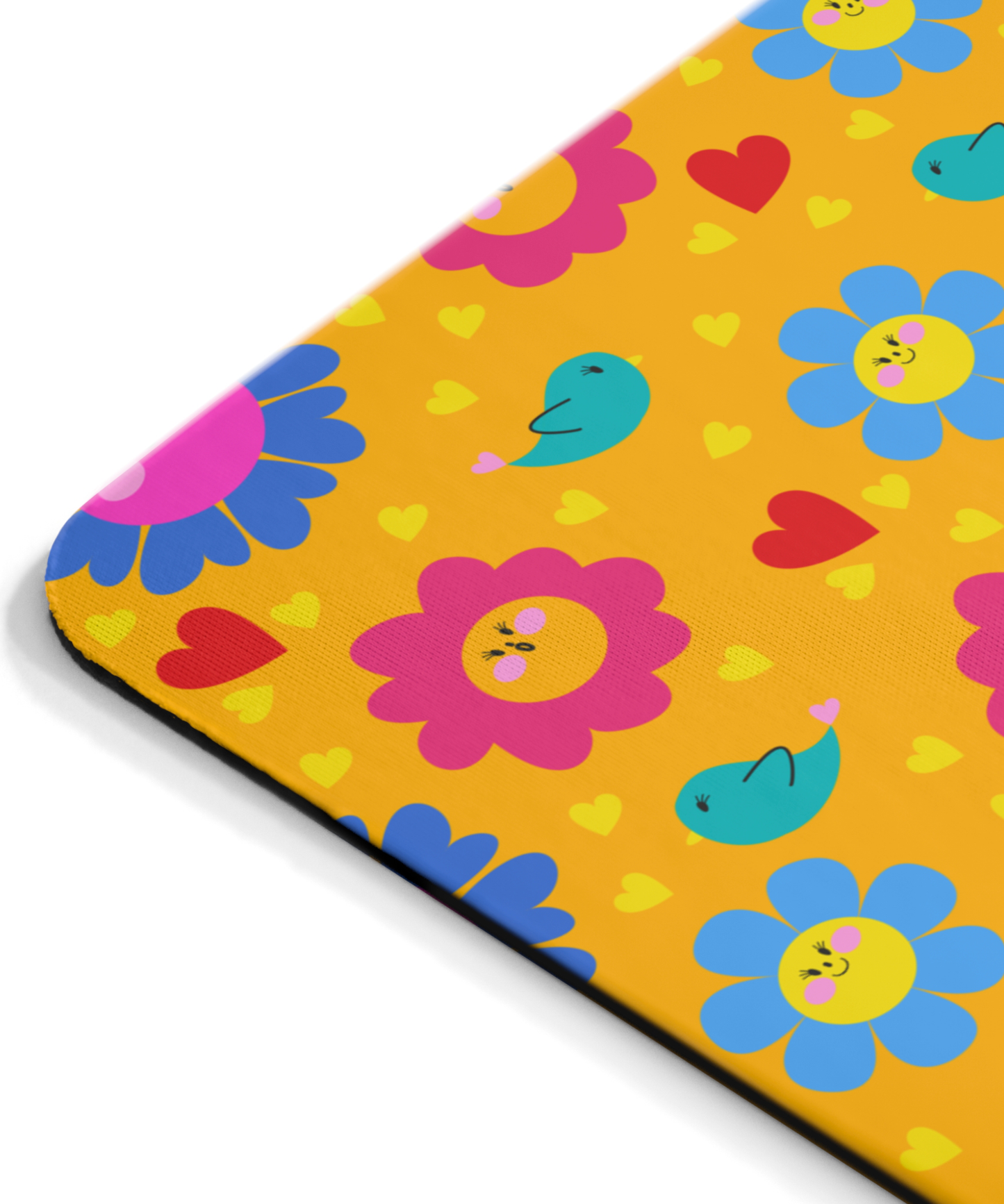 Tapete de Rato Personalizado "Flores"