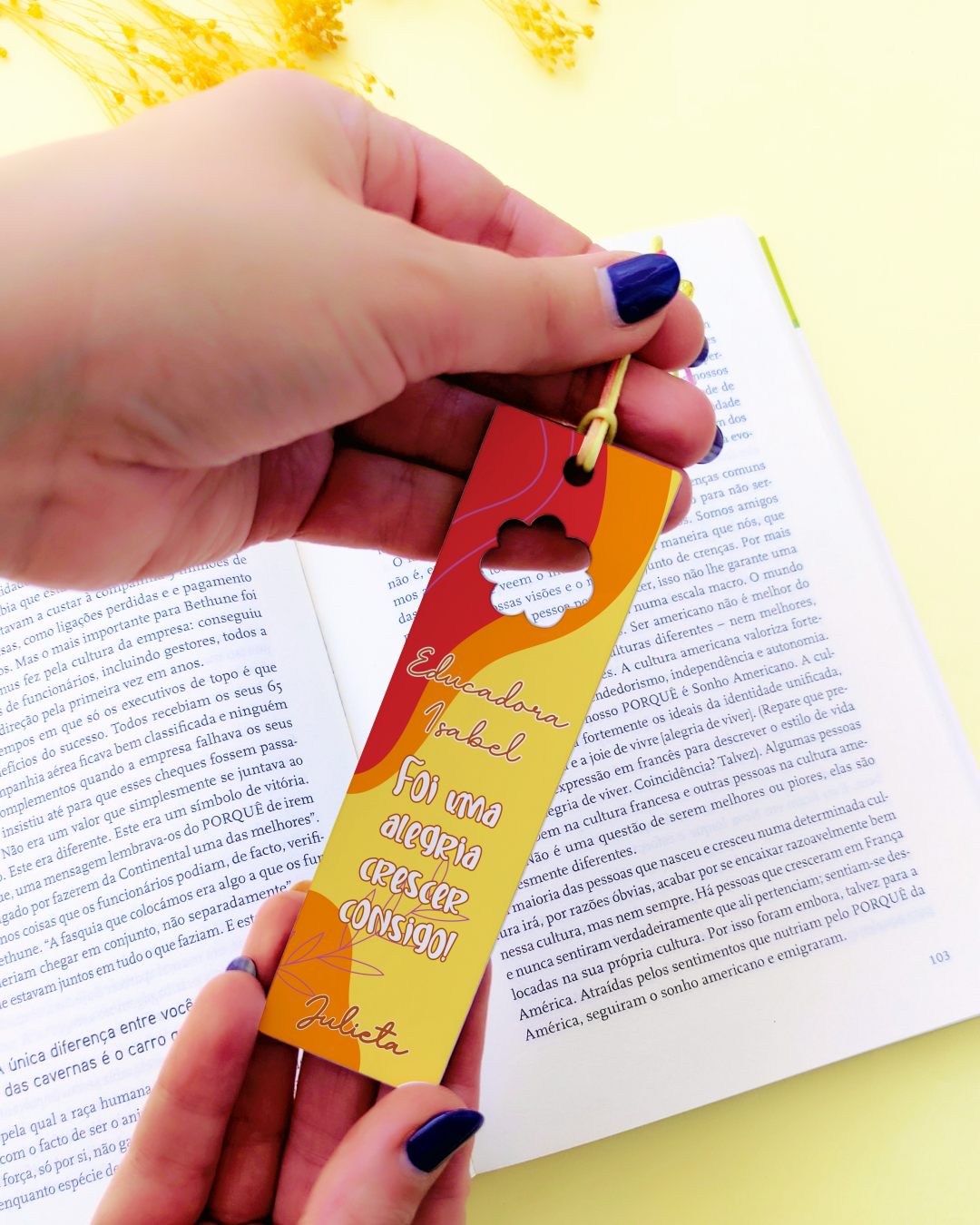 Marcadores de Livros Personalizados