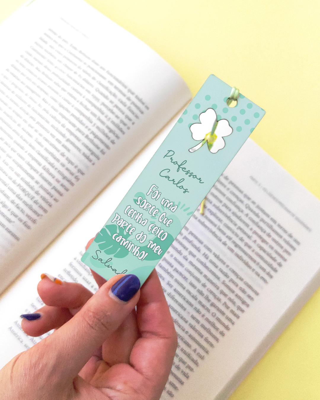 Marcadores de Livros Personalizados