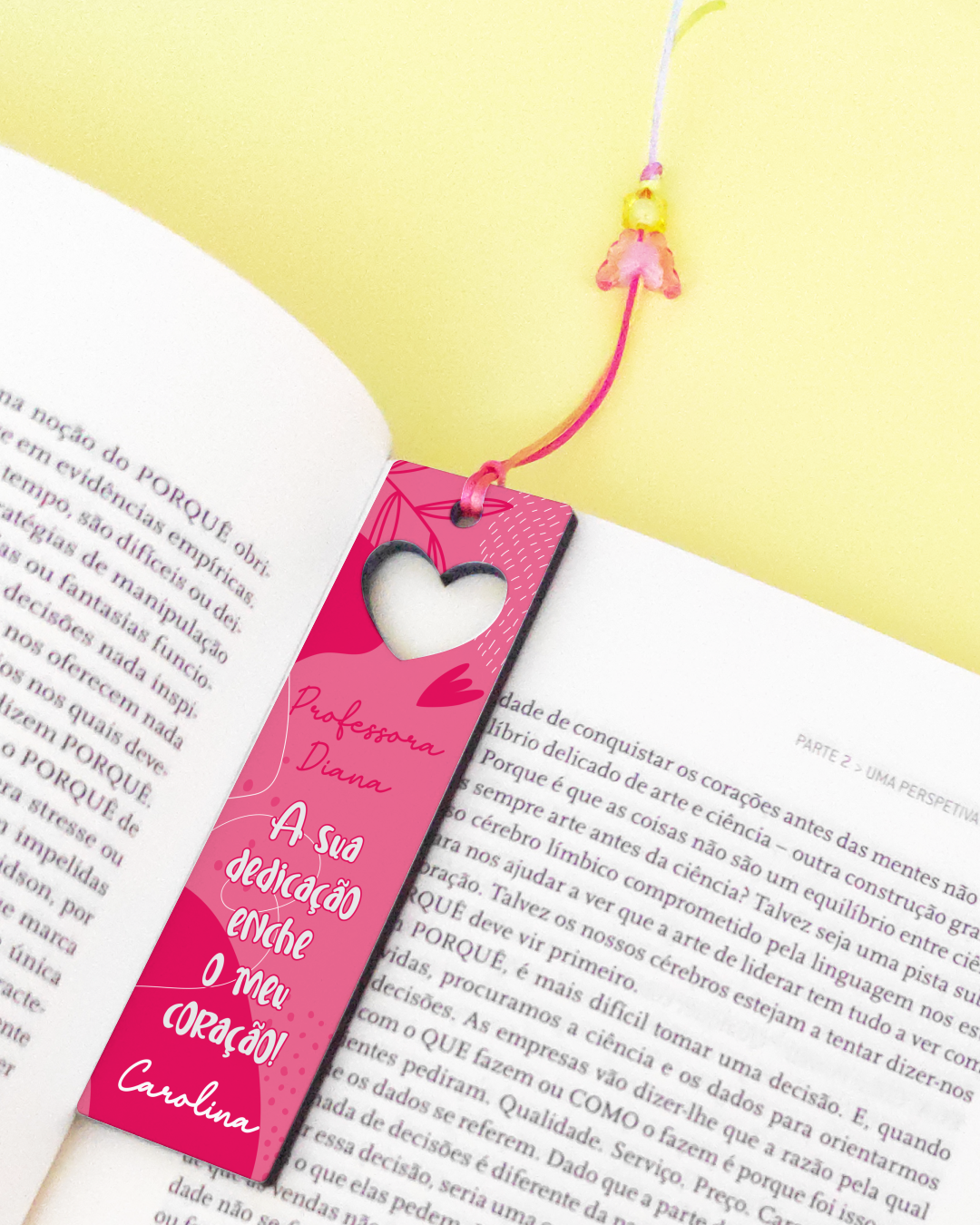 Marcadores de Livros Personalizados