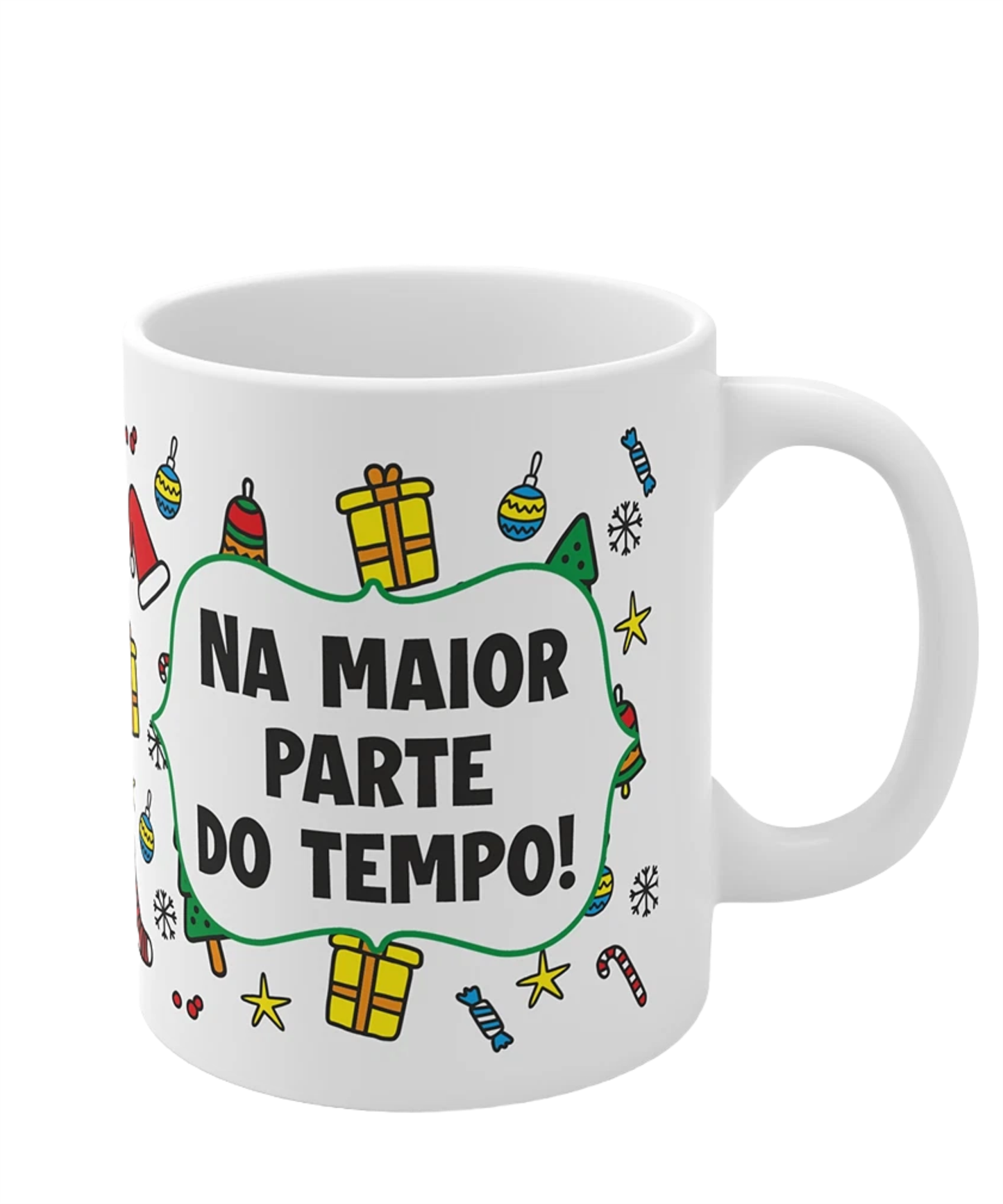 Caneca "Pai Natal, eu portei-me bem..."