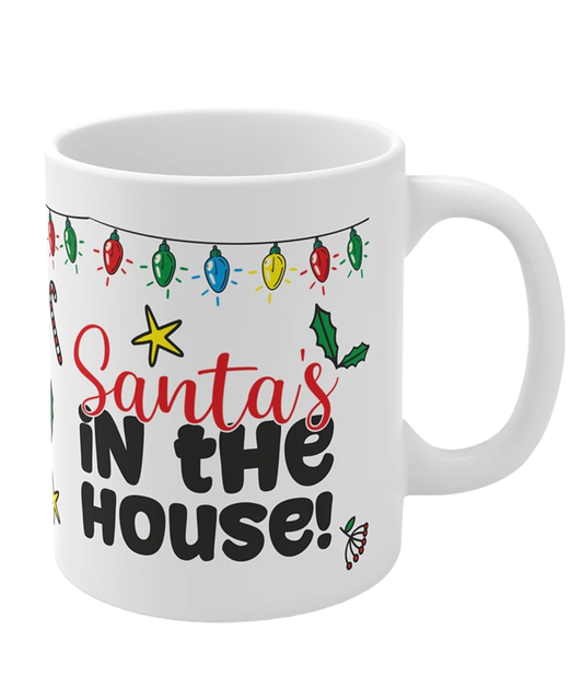 Caneca "Santa's in the House"