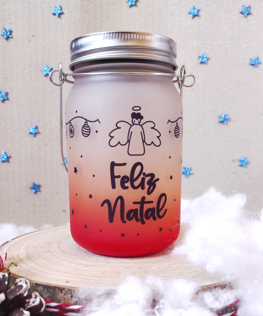 Lanterna "Feliz Natal"