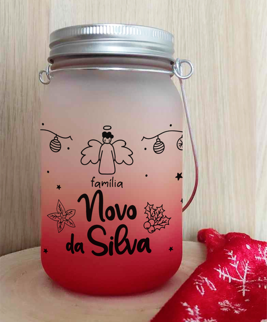 Lanterna Personalizada com Nome de Família