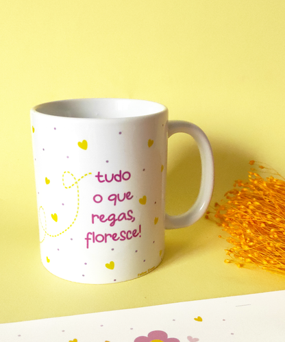 Caneca Personalizada com Frase Inspiradora – 300 ml