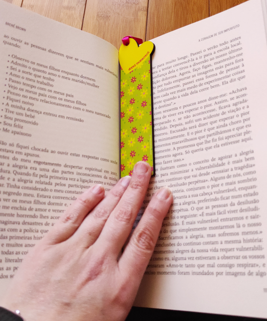 Marcador de Páginas – Coleção Coração de Açúcar