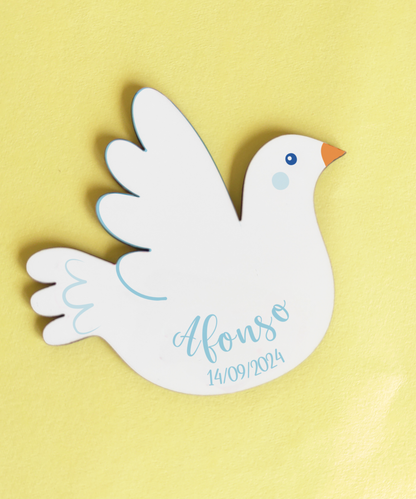 Lembrança Personalizada - Pomba em MDF