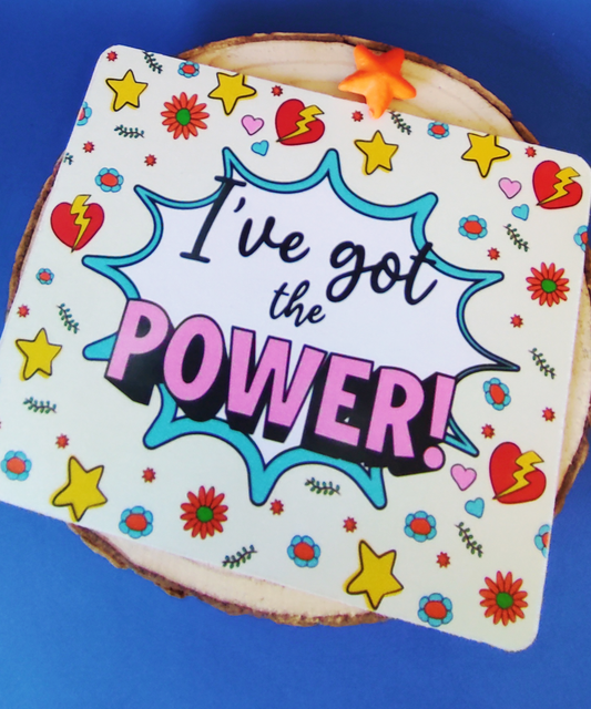 Tapete de Rato "I've Got the Power"